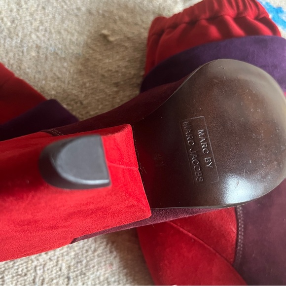 Y2K Marc by Marc Jacobs colorblock boots *FOR SALE* - Picture 3 of 4